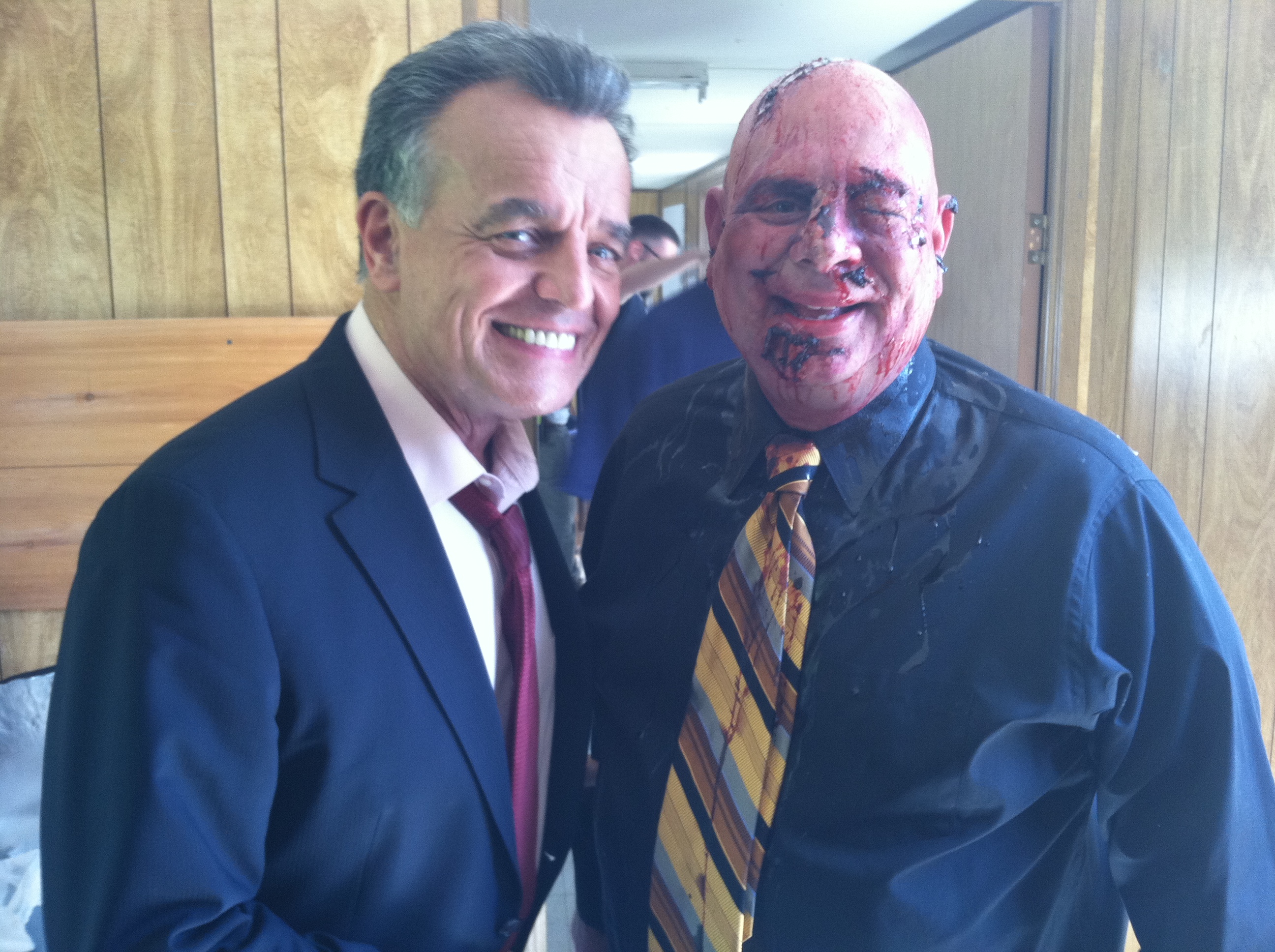 With Ray Wise in The Aggression Scale