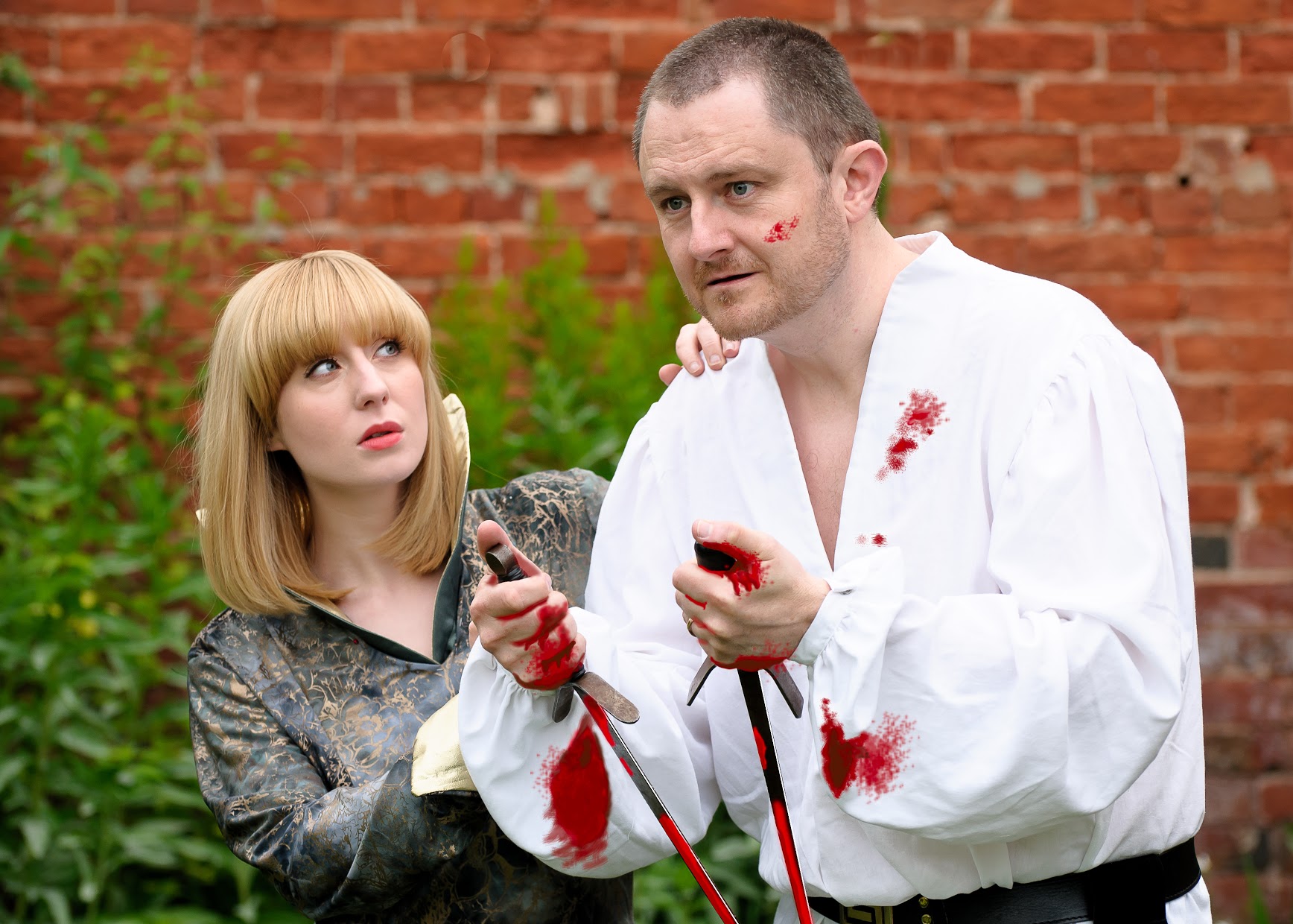 Amy as Lady Macbeth in 'Macbeth' with the Clumber Players