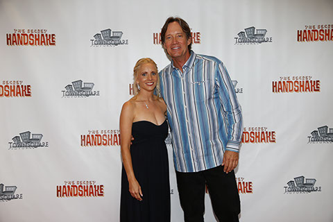 with Kevin Sorbo at The Secret Handshake Premiere
