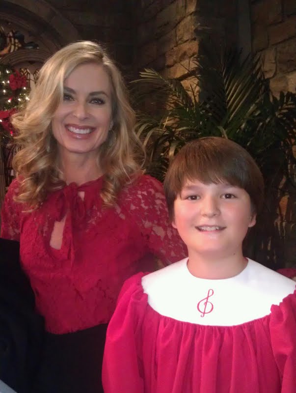 Eileen Davidson and Joseph on Young and the Restless show CBS