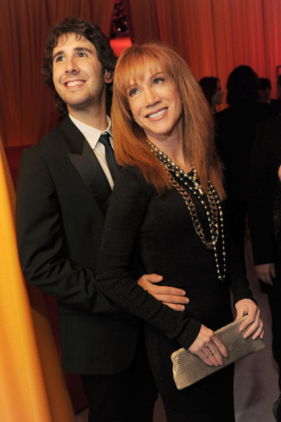 Kathy Griffin and Josh Groban at event of The 82nd Annual Academy Awards (2010)