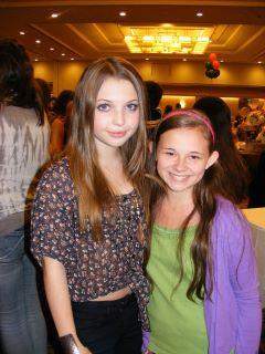 Actresses: Cassie Earl and Sammi Hanratty at the Kids Help Children Event in Anaheim, California.