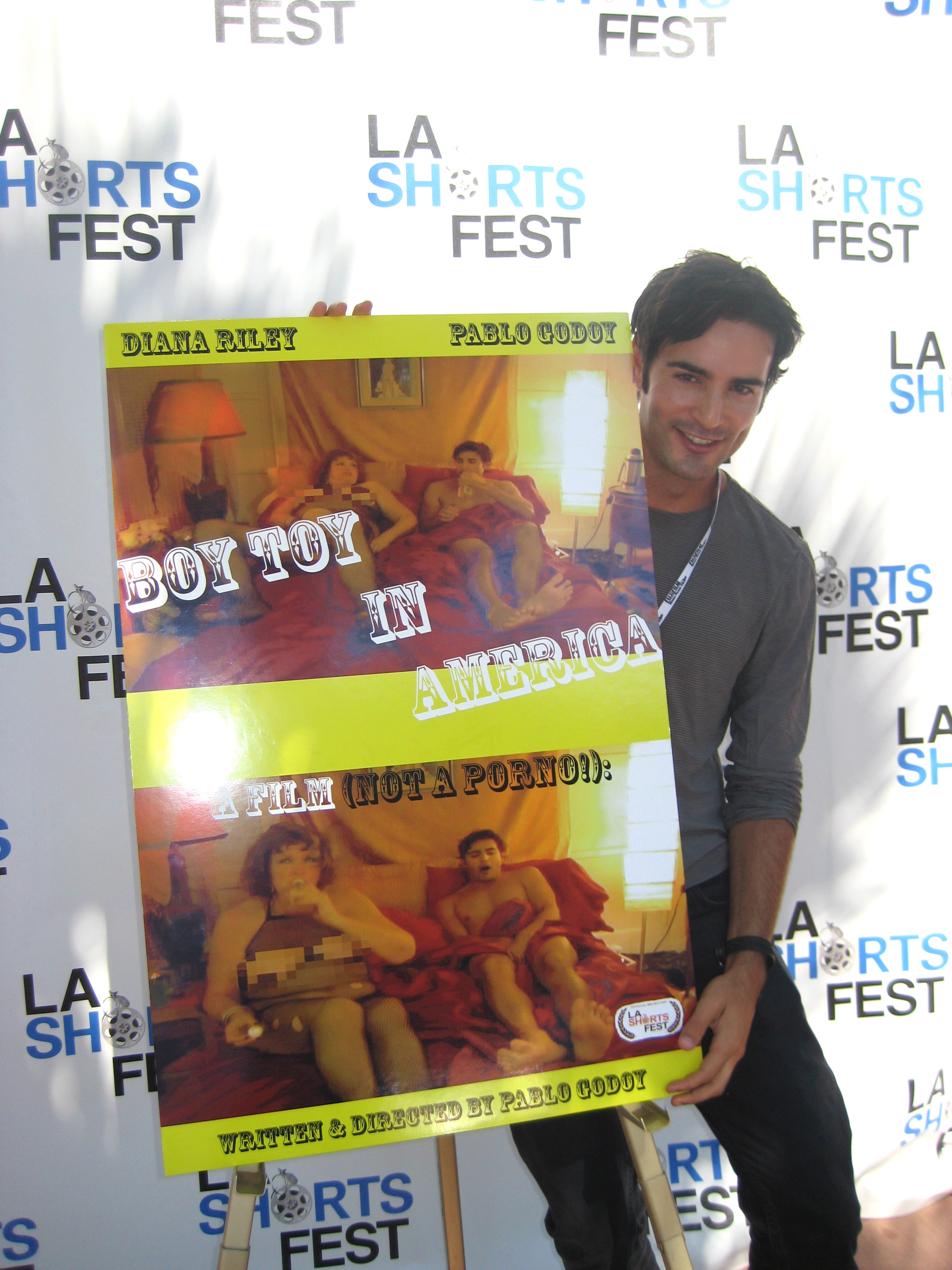 At the LA Shorts Fest.