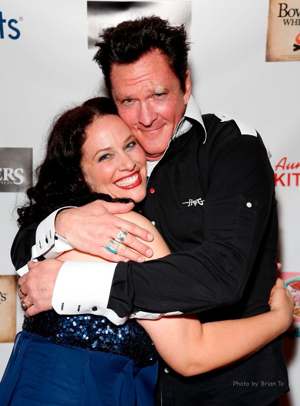 Dellany Peace and Michael Madsen at 2 Hopeful Spinsters red carpet premiere. Arclight Hollywood