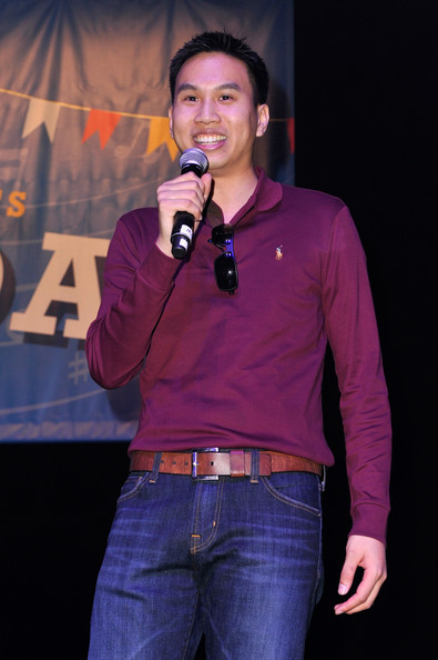 NEW YORK, NY - SEPTEMBER 28: Michael Nguyen speaks onstage during T.J. Martell Foundation's 15th Annual Family Day Honoring Tom Corson, President & COO of RCA Records and his Family at Hammerstein Ballroom on September 28, 2014 in New York City.