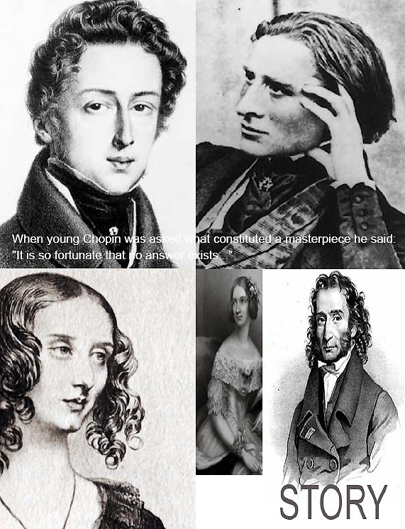 LISZT & CHOPIN IN PARIS - the story of creative genius in the midst of 19th Century Romantic Age.