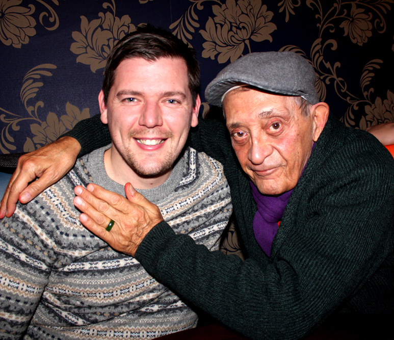 With actor and friend Don Calfa, Birmingham UK, February 2013