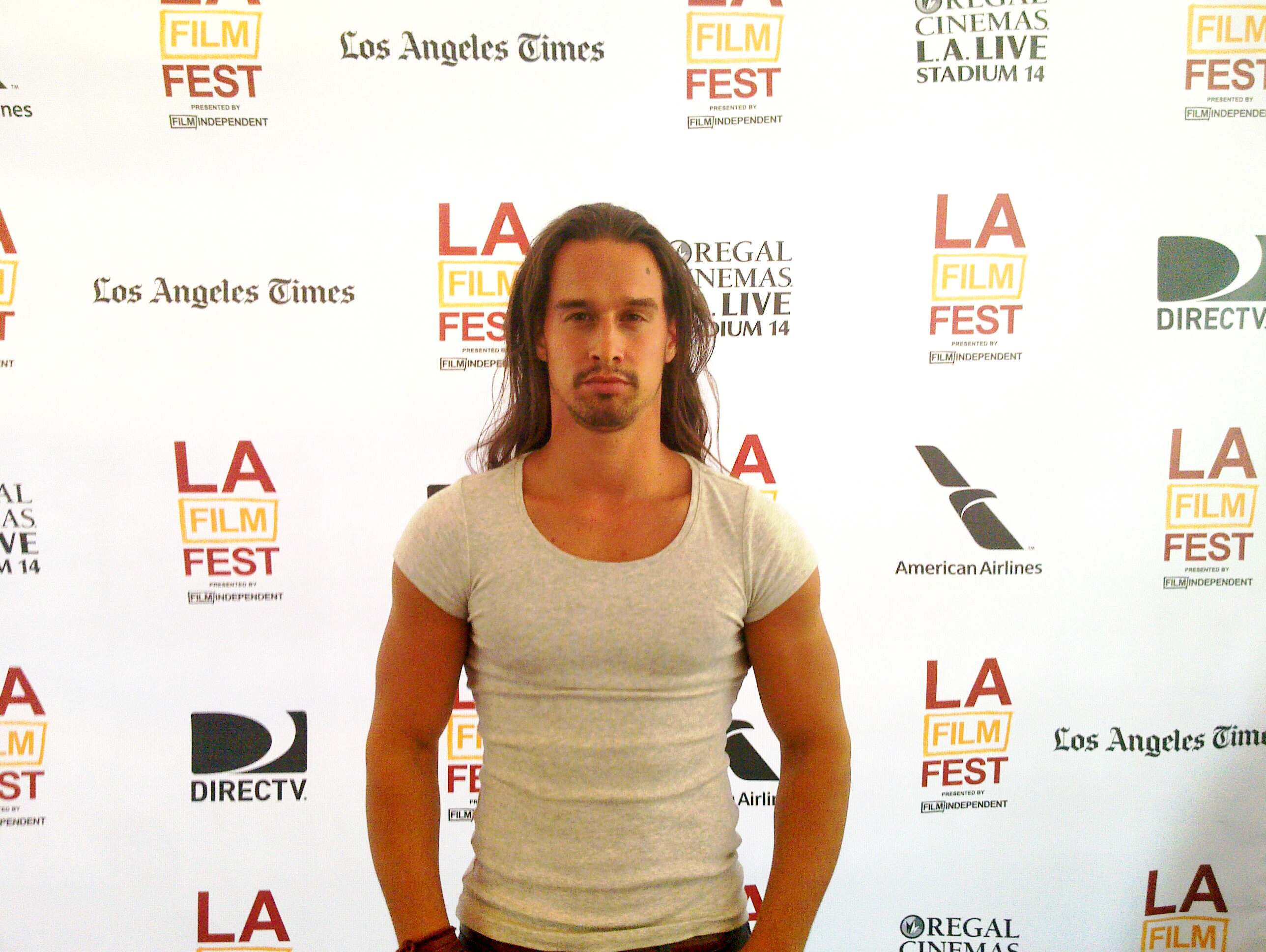 Sancho Martin at LA Film Festival Red Carpet