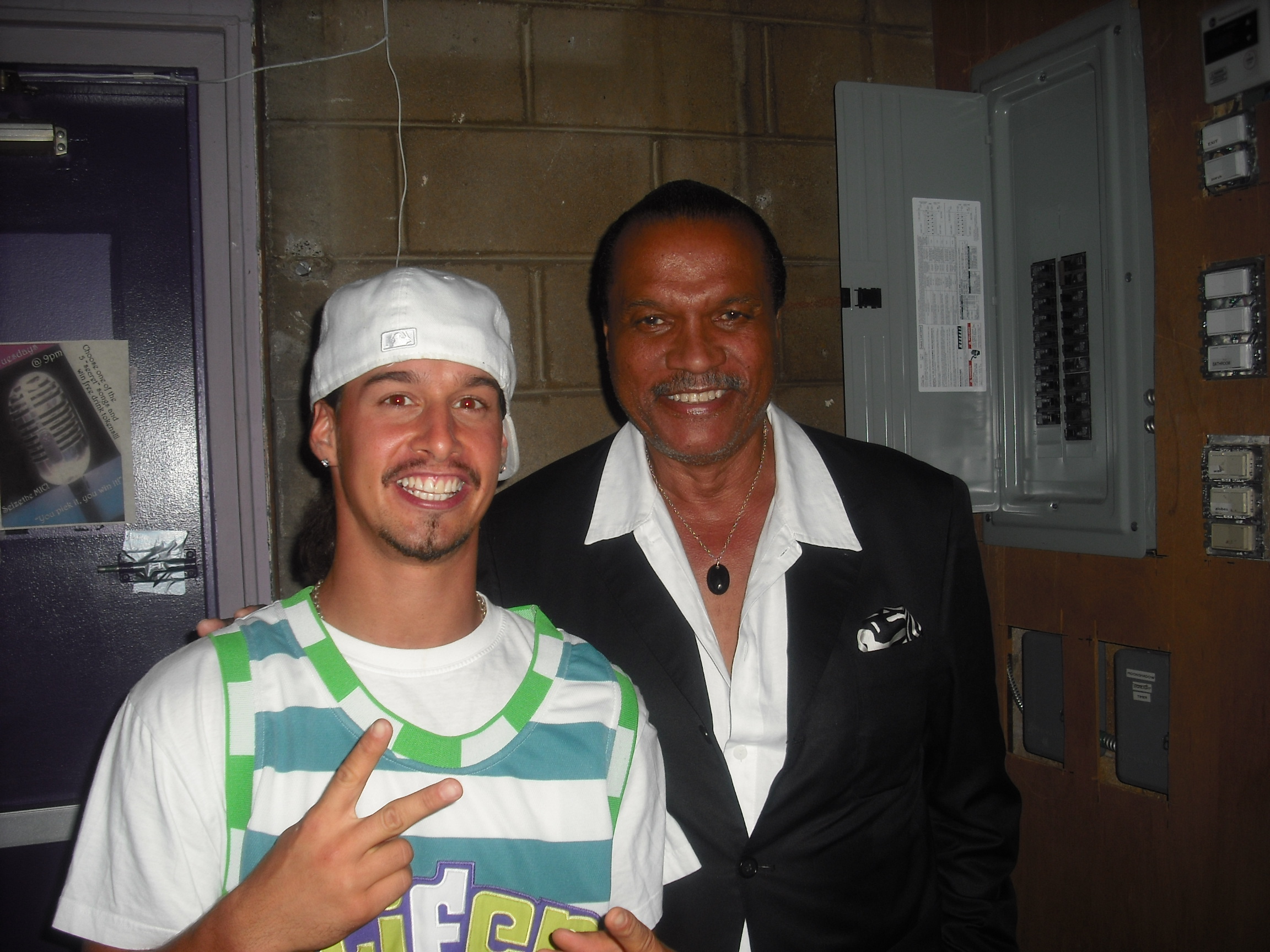 Billy Dee Williams and Sancho Martin (Lead Movement Actor, Dancer, Contortionist) 