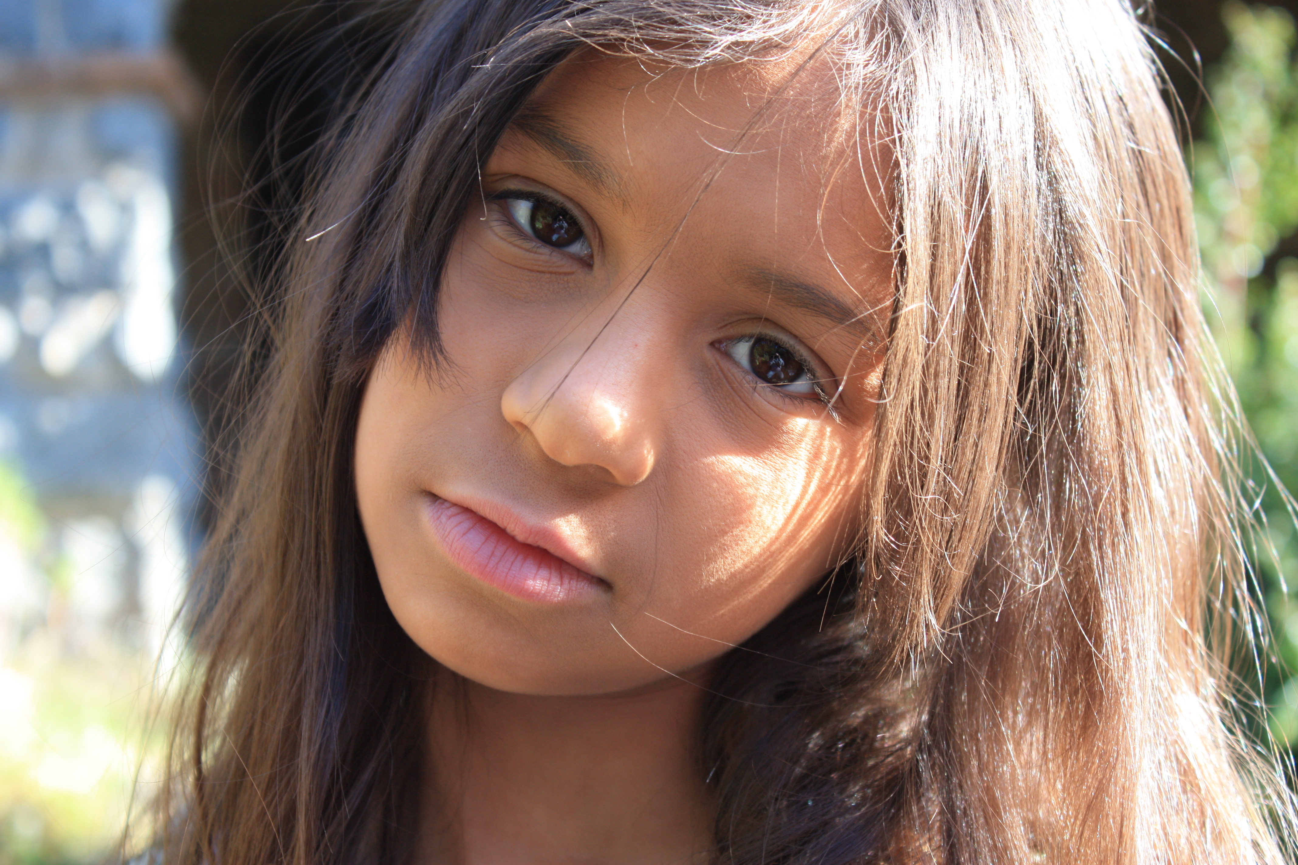 Maile on set of the Exquisite Tenderness of Santa Rosa de Lima