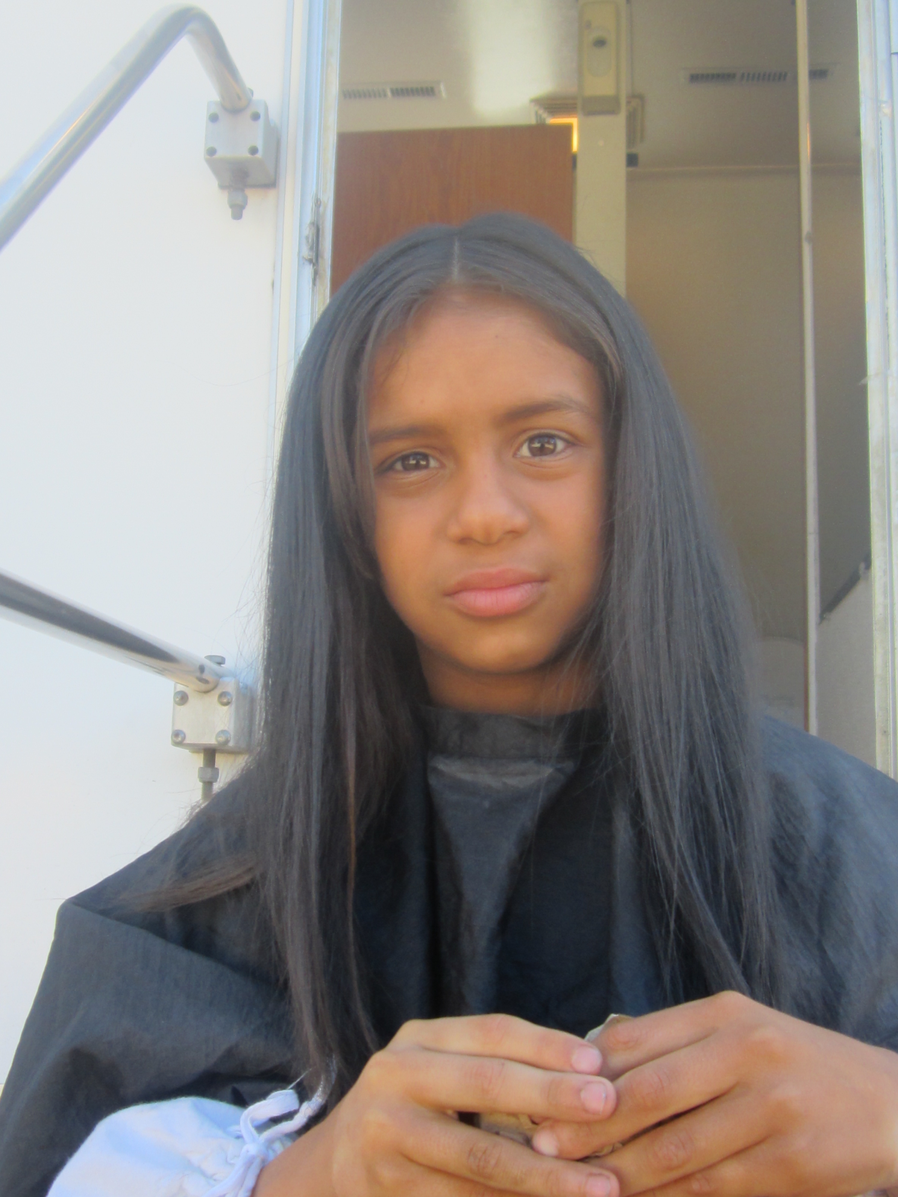 filming of the Exquisite Tenderness of Santa Rosa de Lima Maile as Little Rosa.