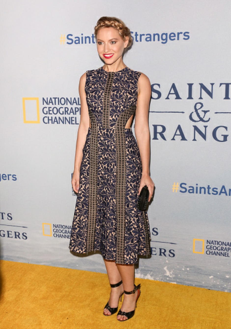 Roxane Hayward at the 'Saints and Strangers' World Premiere in Beverly Hills 2015