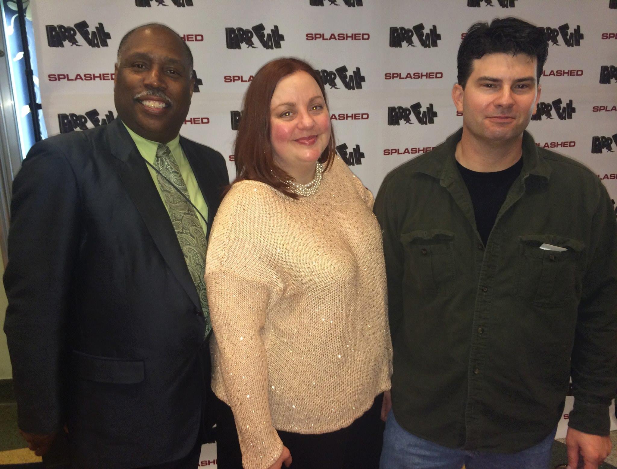 Splashed premiere with Dennis Brown, Jennifer Conway, and Jake Camboia.