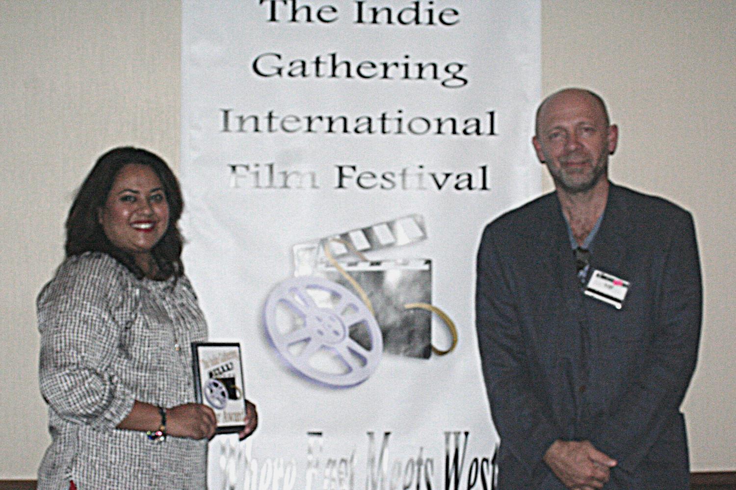 Amena Choudhury and B.R. Tatalovic receive an Honorable Mention at Indie Gathering FF (2012)