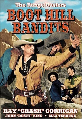 Ray Corrigan, I. Stanford Jolley, John 'Dusty' King and John Merton in Boot Hill Bandits (1942)