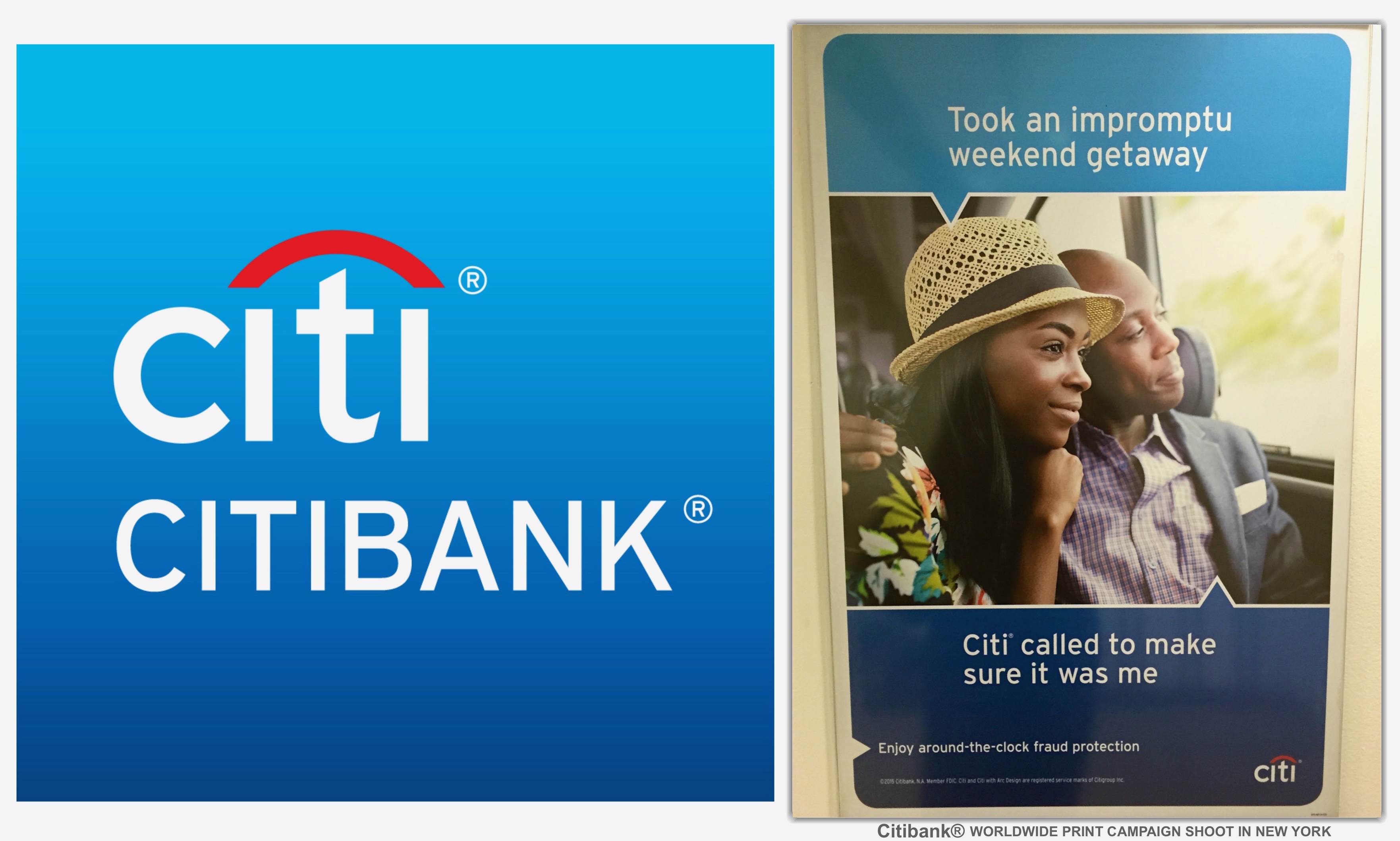 Citibank® WORLDWIDE PRINT CAMPAIGN Just Released ... https://lnkd.in/bhC4TJ8 (New York City shoot)