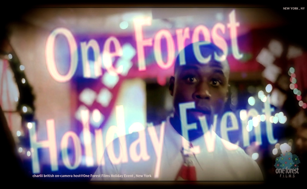 @charliiTV a British On-Camera Host is @OneForestFilms Holiday Event, New York City https://www.youtube.com/watch?v=mTS8kh2Zkh0&list=PLDA9E3F7F31636E49&index=1 #charliiTV