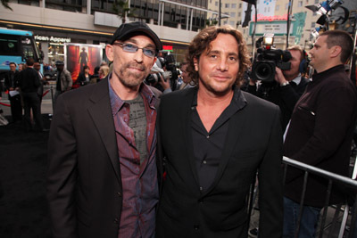 Jackie Earle Haley and Samuel Bayer at event of Kosmaras Guobu gatveje (2010)