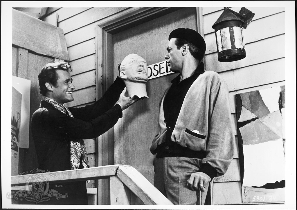 Still of Antony Carbone and Dick Miller in A Bucket of Blood (1959)