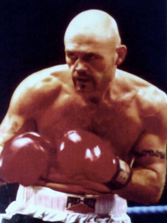 Still of Colin burt Vidler when he was a professional boxer before he started as an actor