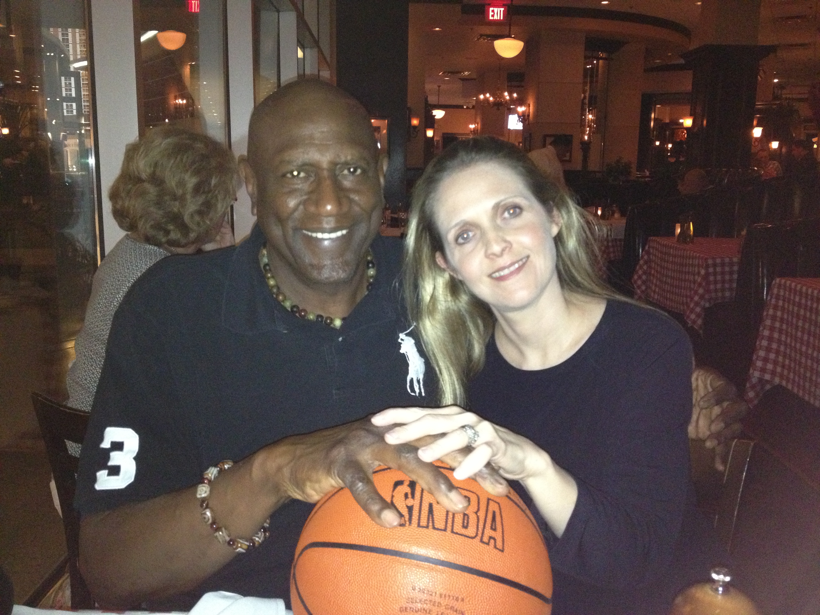 The Amazing Spencer Haywood! Who changed the way players are allowed to play basketball today! He fought the supreme court to make it possible for major players to be on the court today!