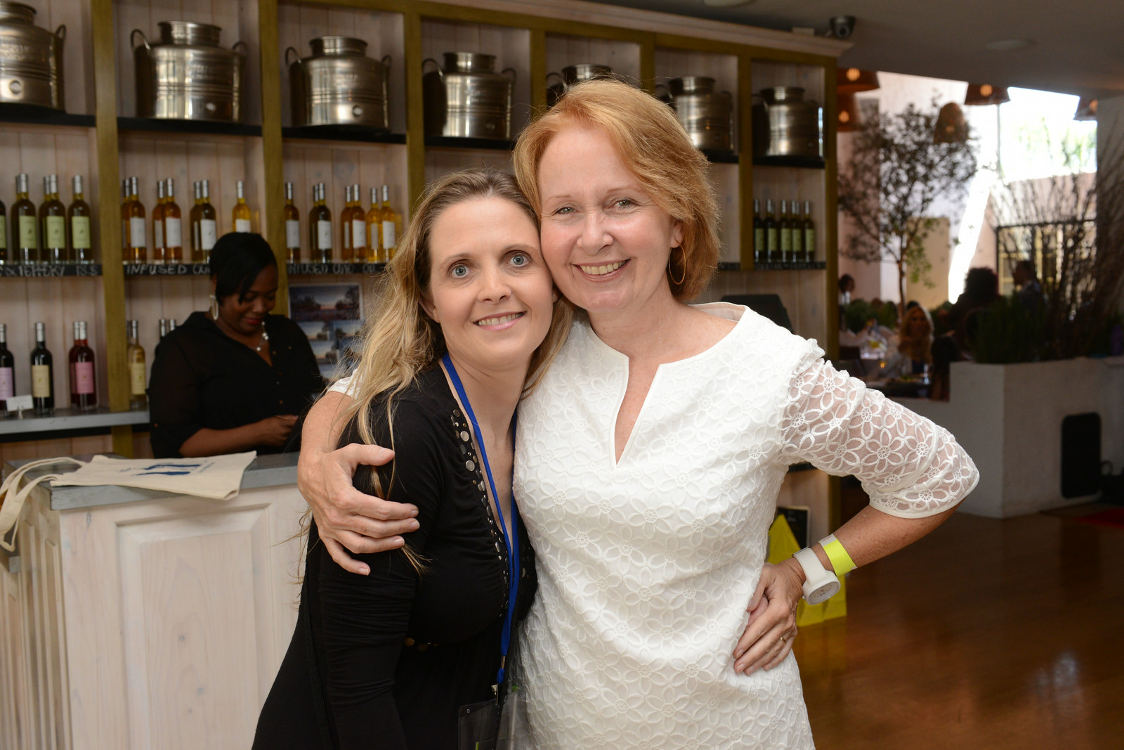 Kate Burton & Me....at a Pre-Emmy Bash