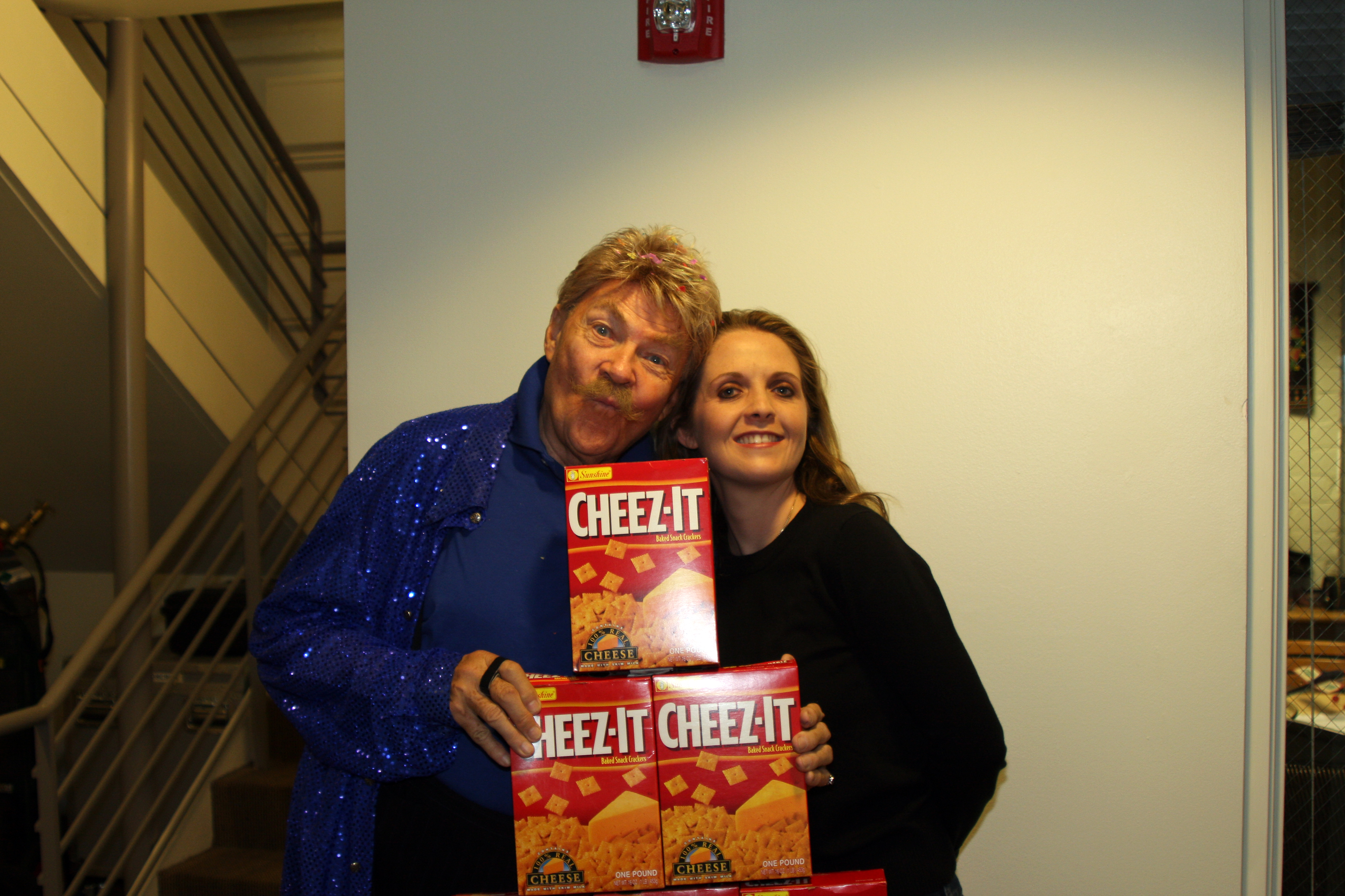 Producing and Talent Booking at GSN...And taking a break for pictures with Rip Taylor! Wheres the confetti?