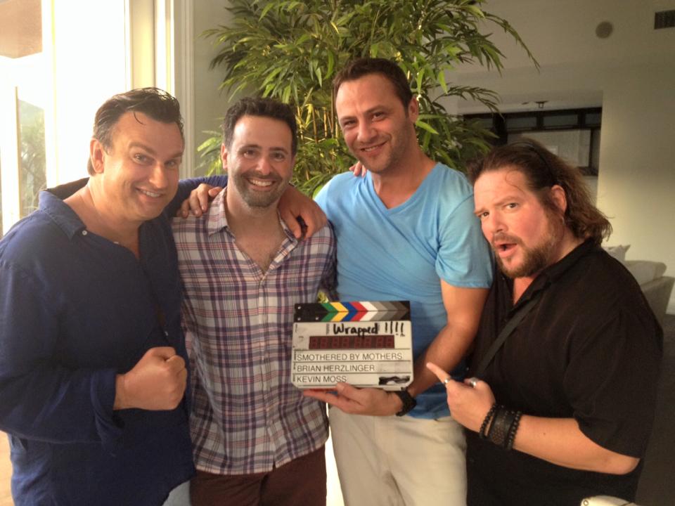 THAT'S A WRAP! with producer Jonathan Yaskoff, director Brian Herzlinger and 1st AD Josh Friedman from the film Smothered by Mothers.