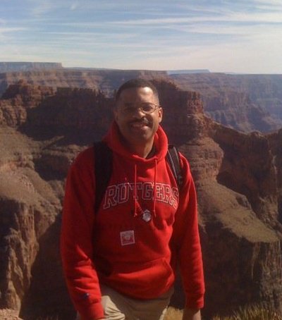 René at the West Rim of the Grand Canyon in 2010.