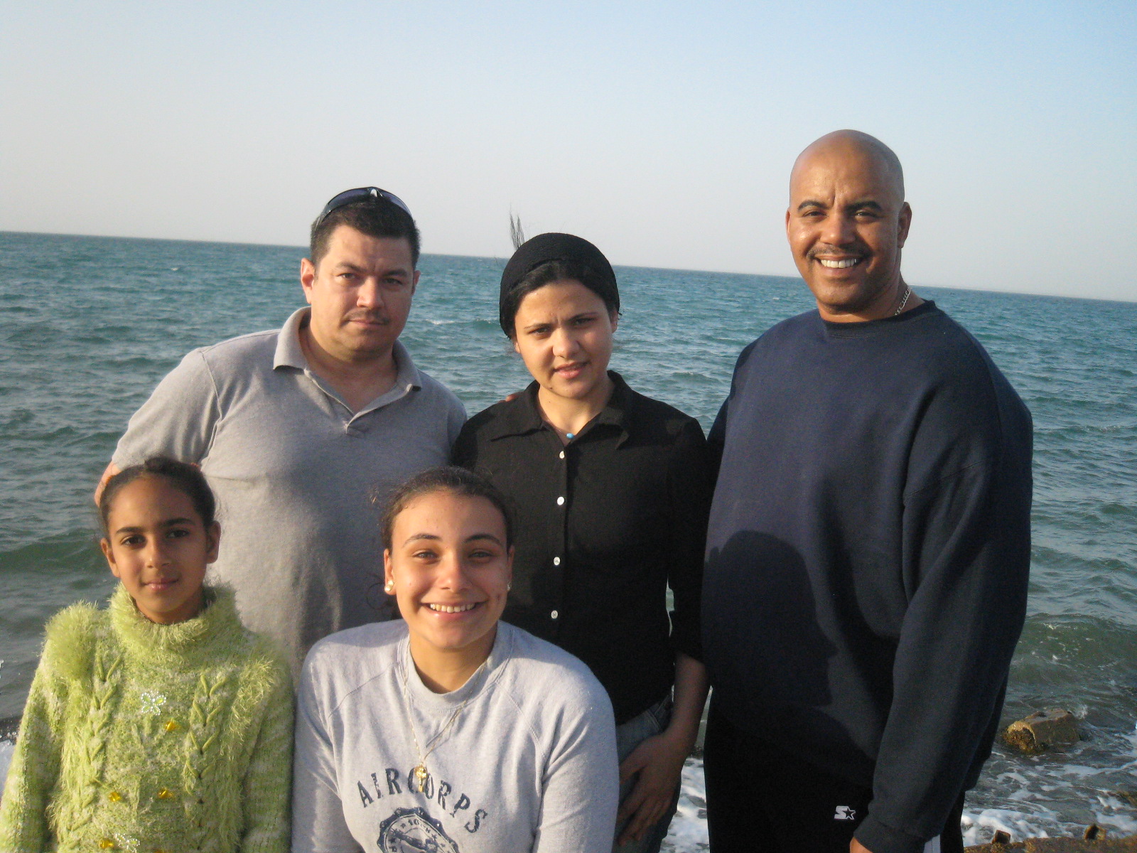 Together with friend Alex and a few of our friends from the Fayid Coptic Christian Girls Orphanage.