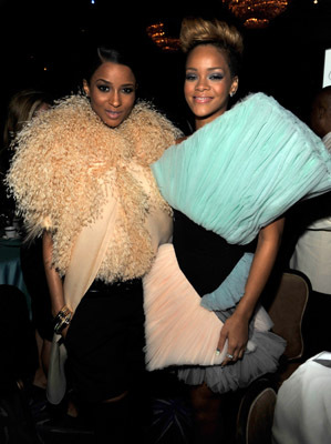 Ciara and Rihanna