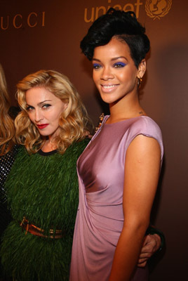 Madonna and Rihanna