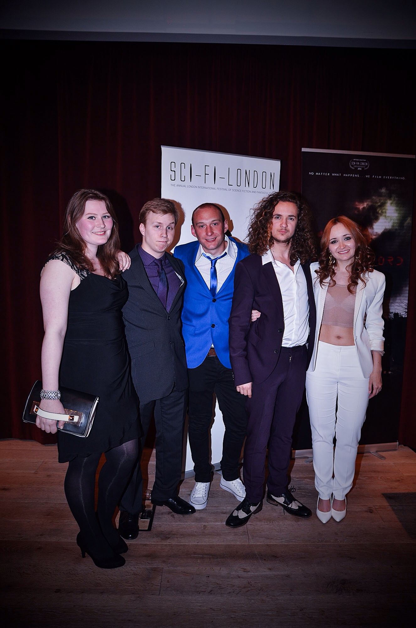 The cast at the World Premiere of 'Hungerford' at the BFI