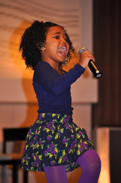 Ariana Neal performing in Atlanta.