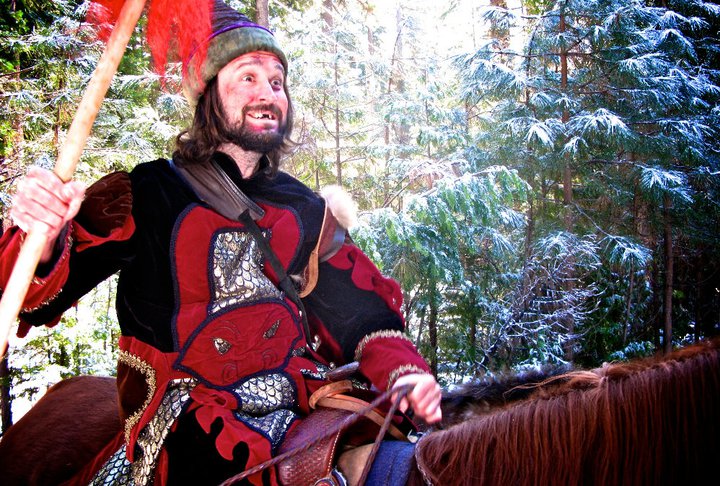 Matthew Donaldson as a Mongolian Warrior in a national Genghis Grill TV spot.