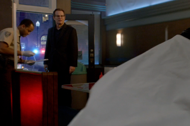 Still of Jack Coleman and Romaine Waite in Heroes Reborn (2015)