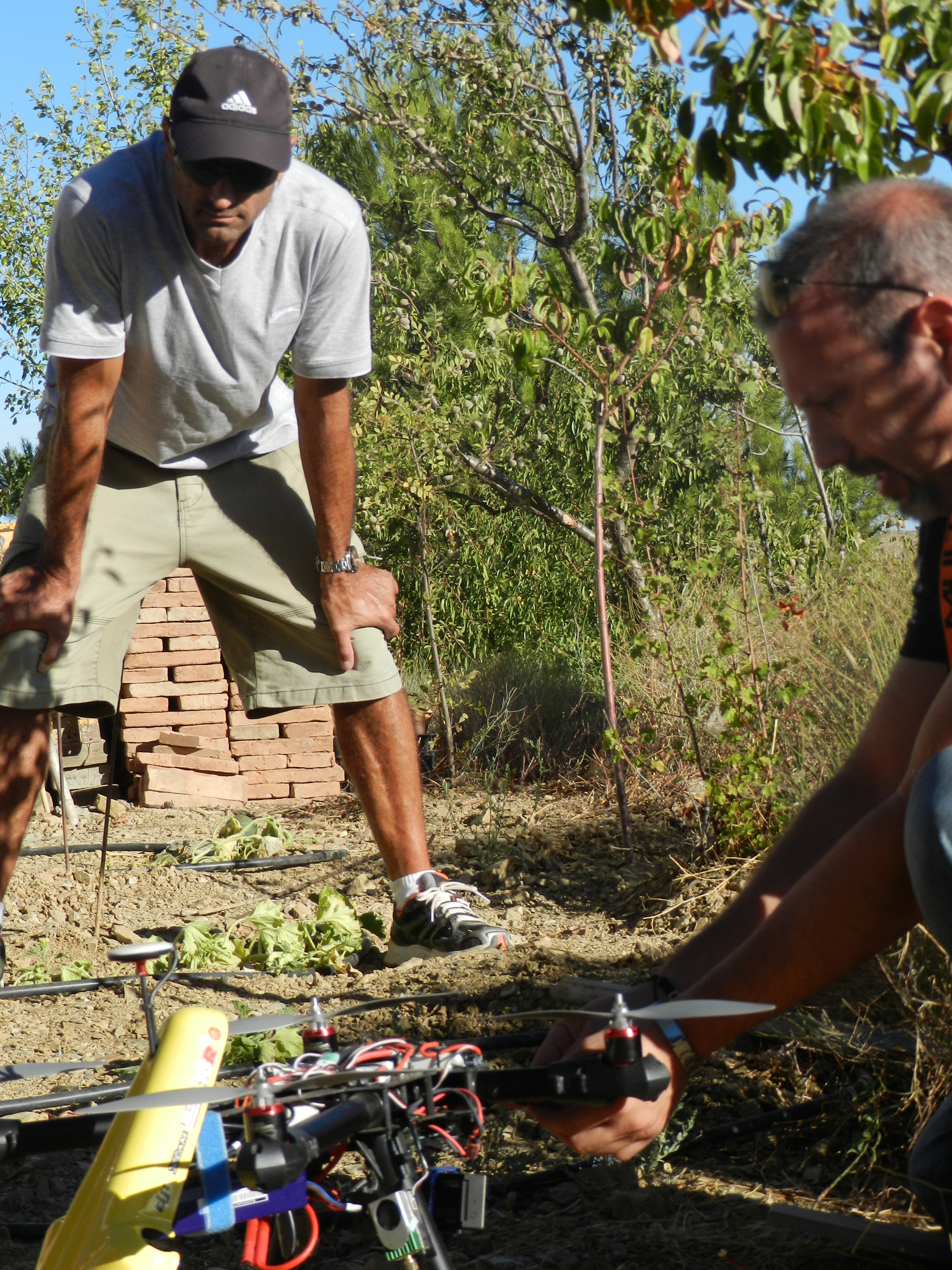 James Smith in gear test for The Finca