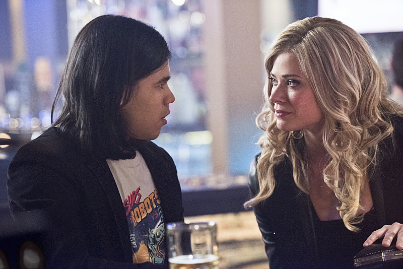 Still of Peyton List and Carlos Valdes in The Flash (2014)