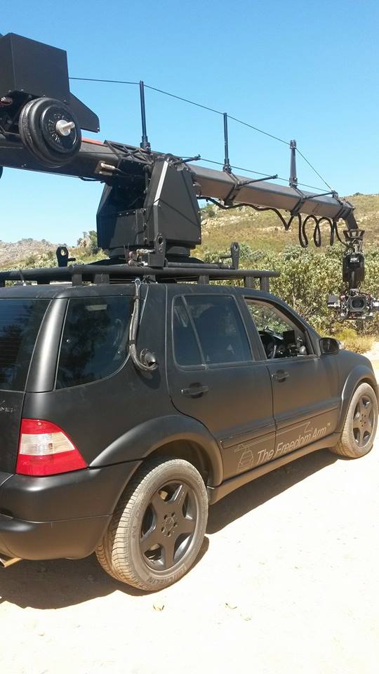 The Freedom Arm 20 Foot Telescopic Carbon Fiber Camera Crane in Cape Town