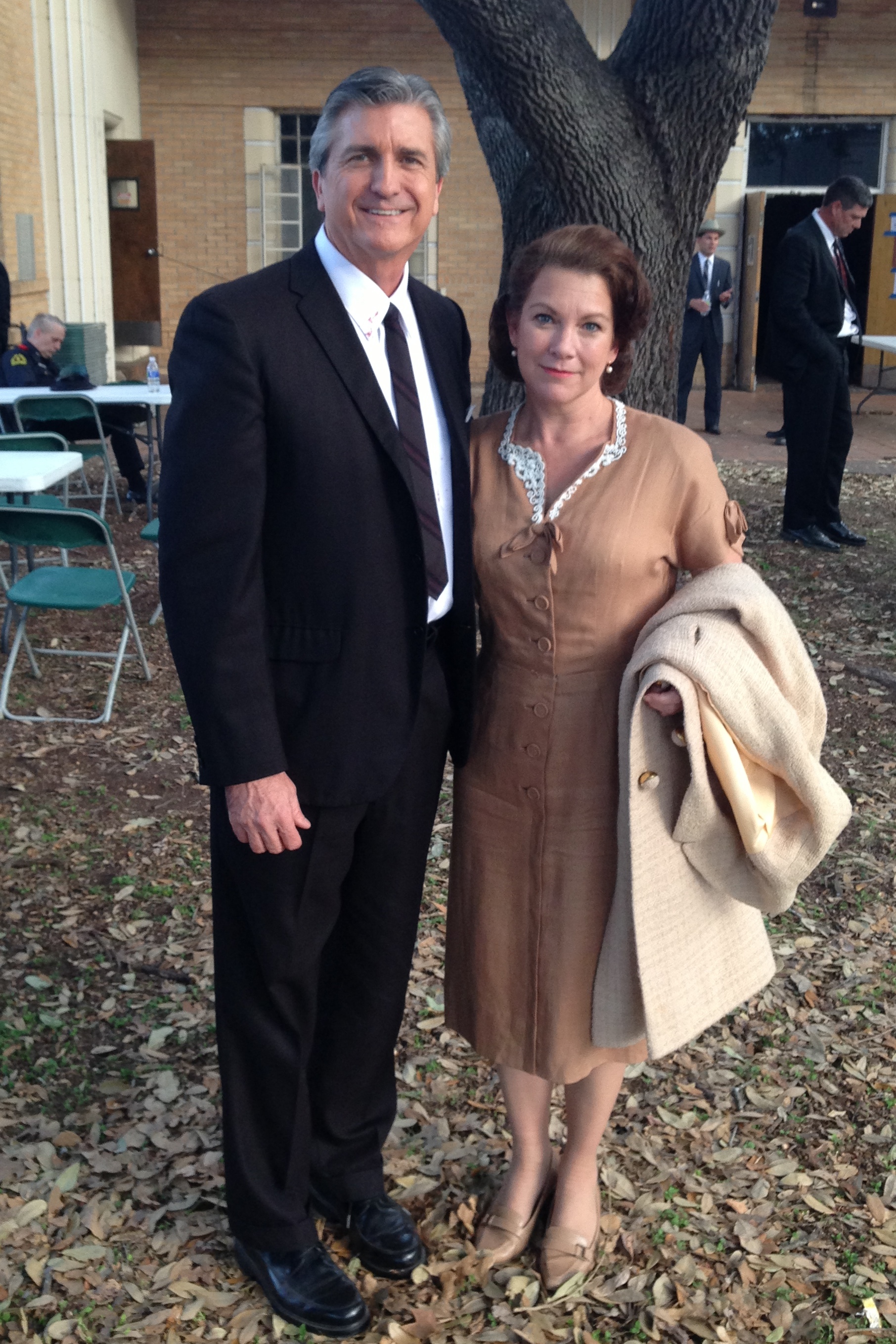 Mark Monroe & Peggy Schott as John & Nellie Connally in 