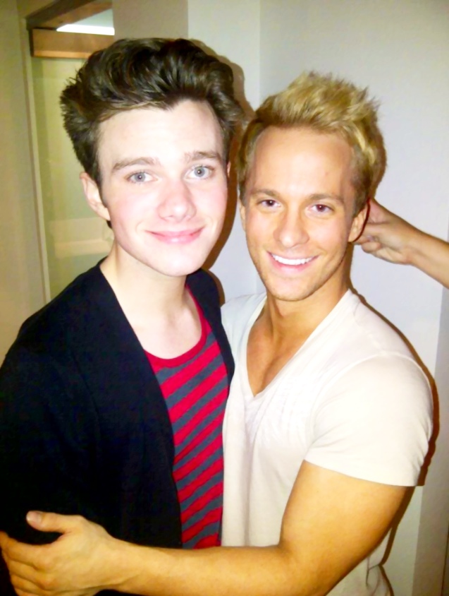 me and my fave Mr. Colfer