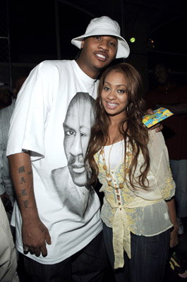 La La Anthony and Carmelo Anthony