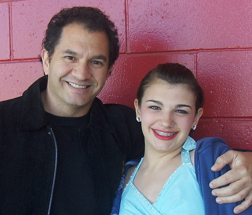 Eddie Napolillo and daughter Morgan Napolillo.