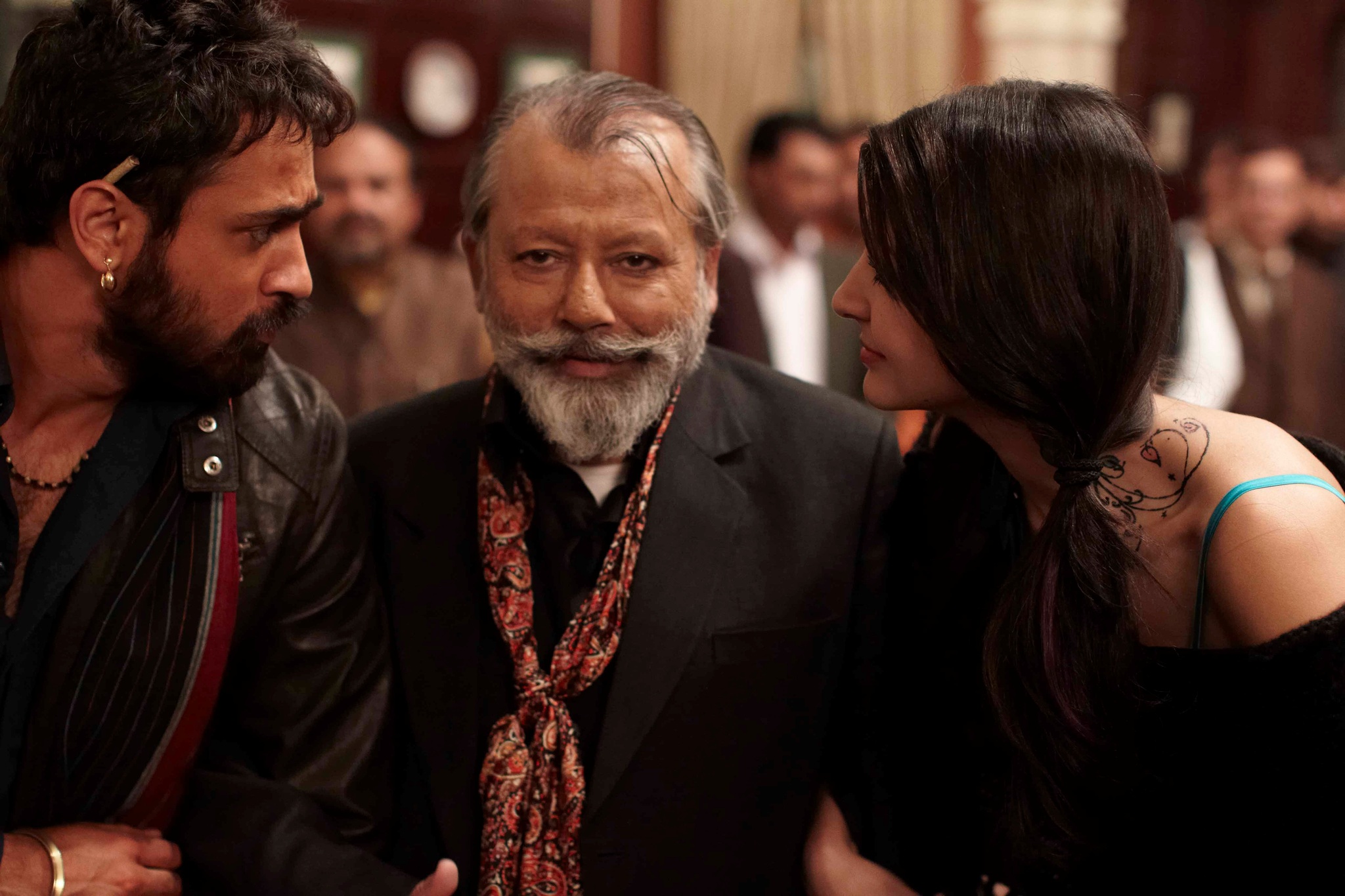 Still of Pankaj Kapur, Imran Khan and Anushka Sharma in Matru ki Bijlee ka Mandola (2013)