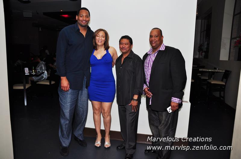 PHX Jazz Night 2013 Former San Antonio Spur, Robert Horry, Jiordyn Clements, Dean James, Tony Hall