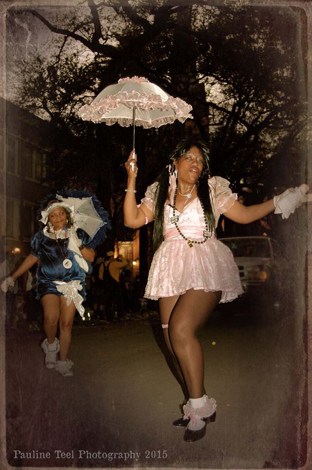 Satin Baby Dolls in OSHUN Parade