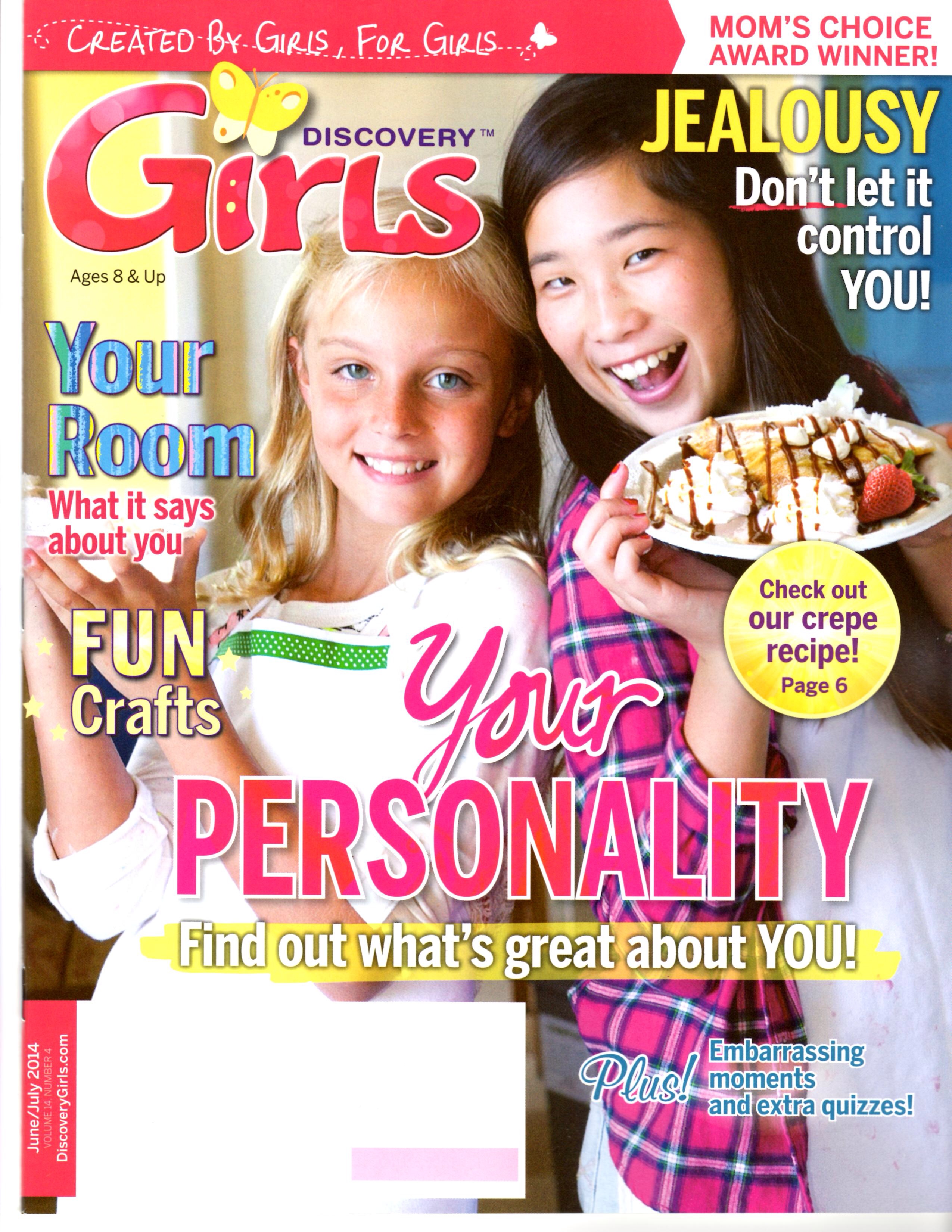 Discovery Girls Magazine, June/July 2014, Volume 14 #4