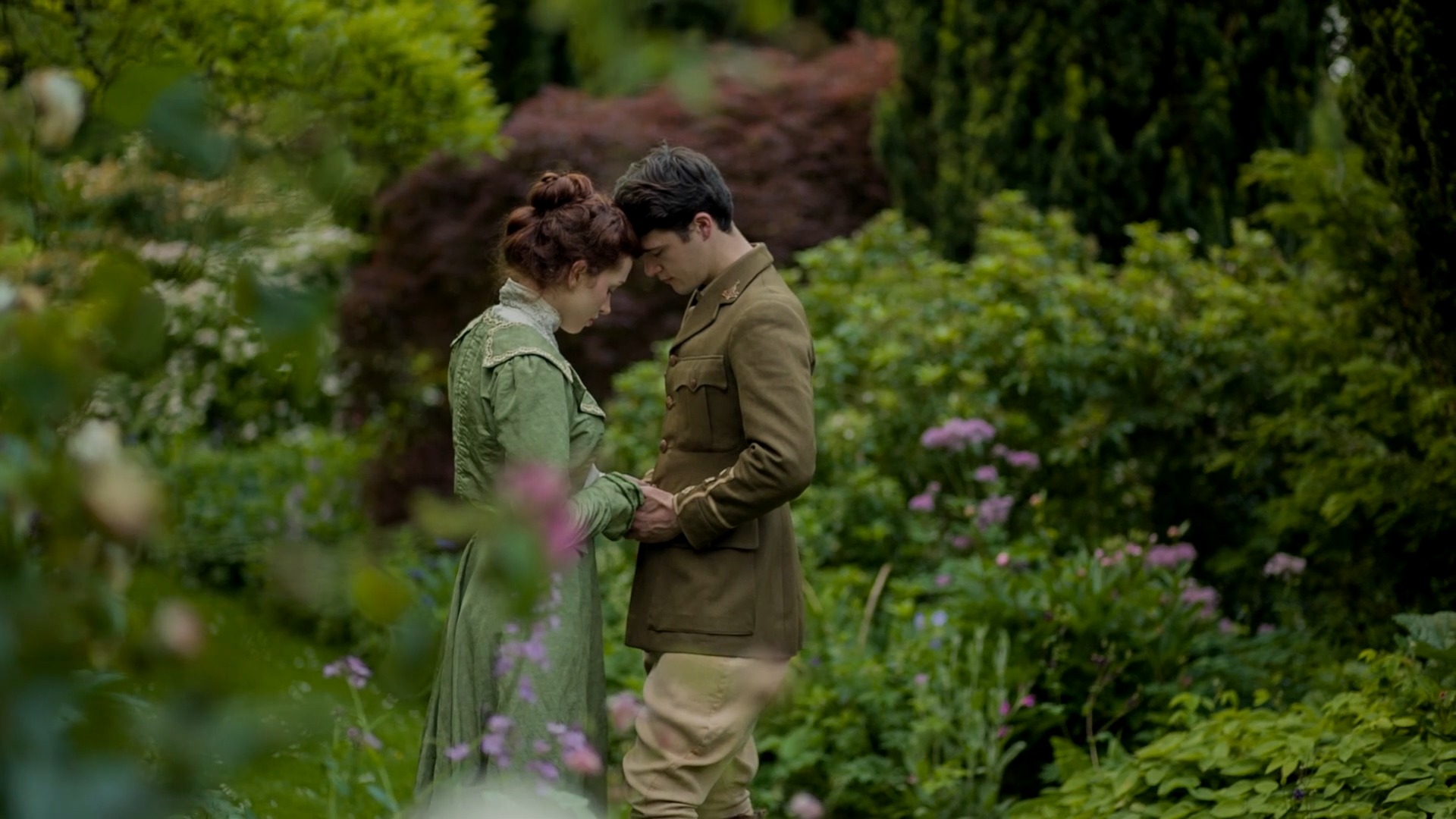 Lorna Nickson Brown and Jamie Chandler in Chronicles of Courage