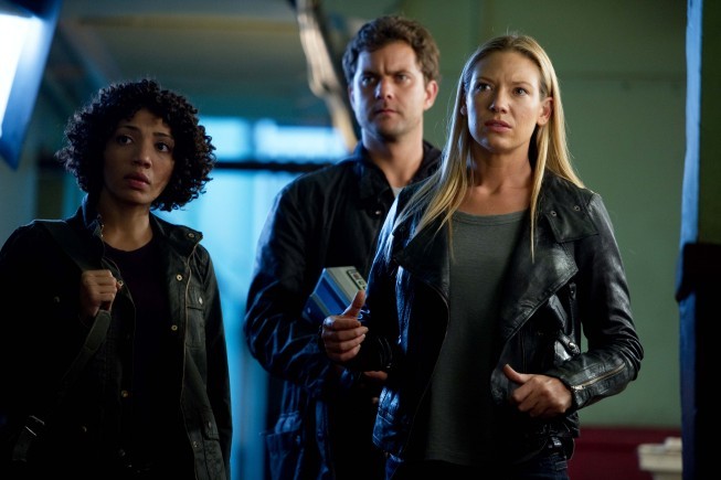 Still of Joshua Jackson, Diyah Pera, Anna Torv and Jasika Nicole in Ties riba (2008)