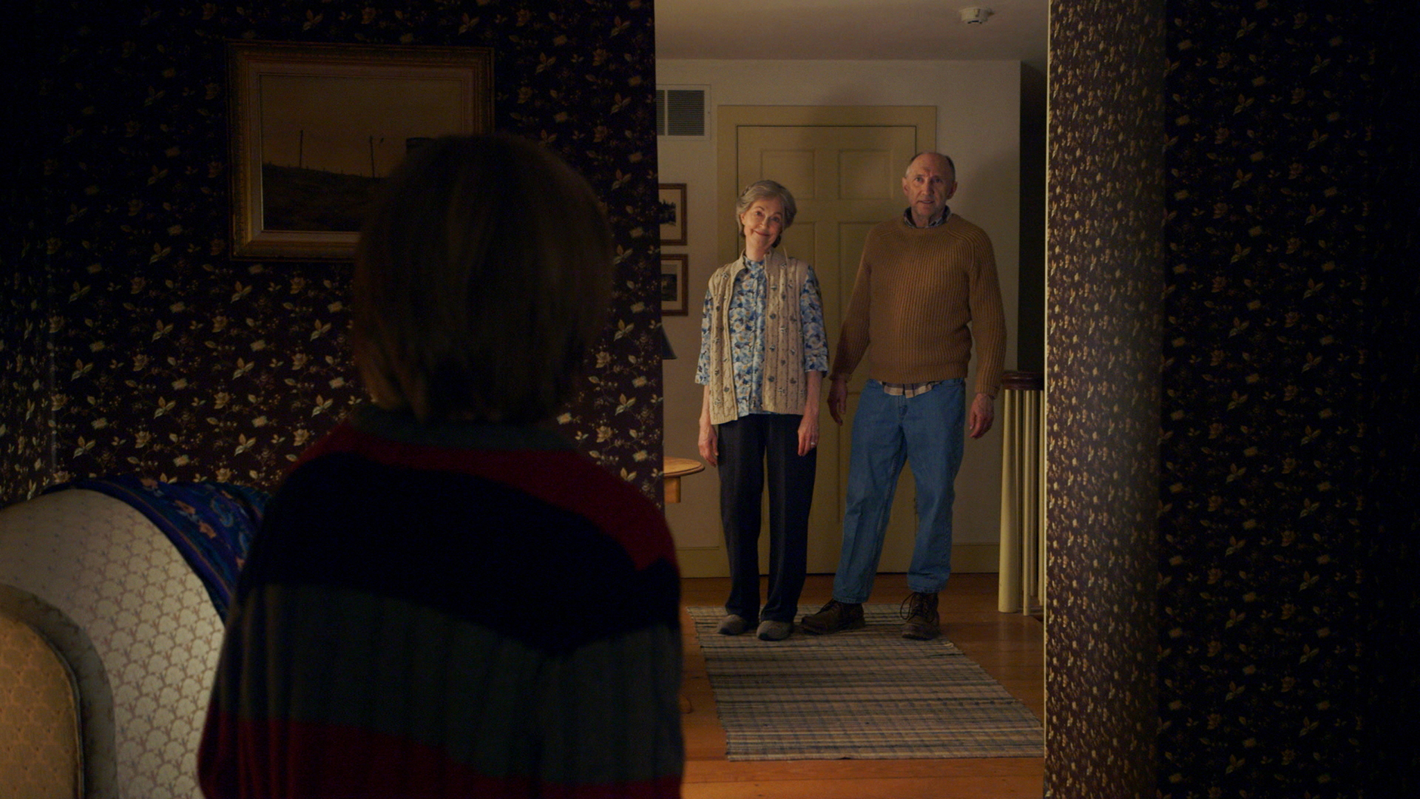 Still of Deanna Dunagan, Peter McRobbie and Ed Oxenbould in Viesnage (2015)